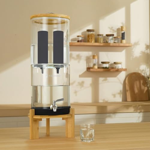 2.25 Gallon Glass Water Filter with Stand W3412