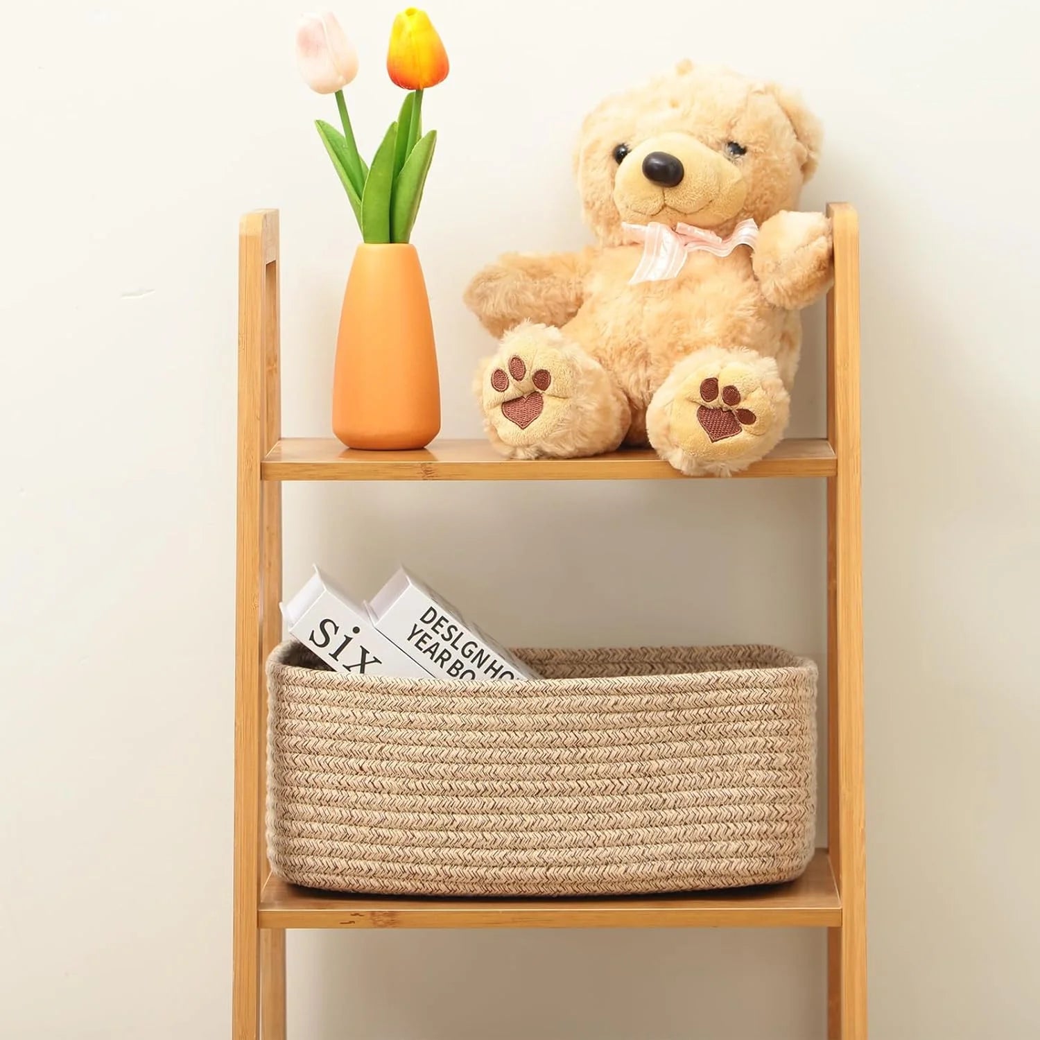 Small Storage Baskets 3 Packs Green 11.5x7.5x4.7” S645