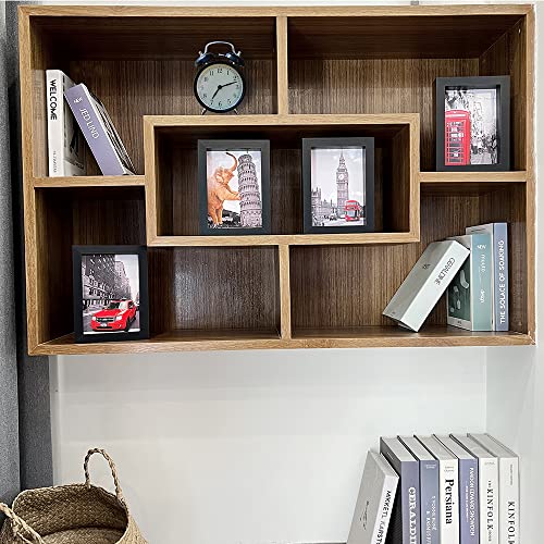 Set of 4 Wooden Shadow Box Frames with Plexiglass C495503
