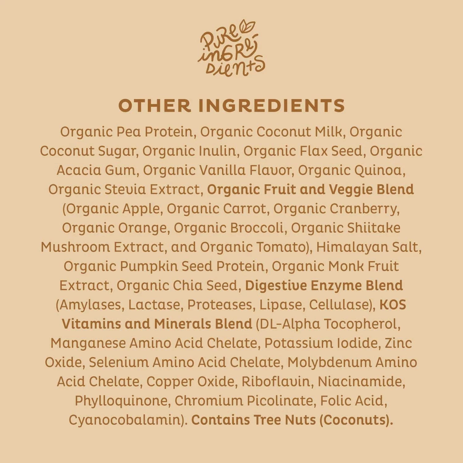 Vanilla Vegan Protein Powder, 30 Servings F28667