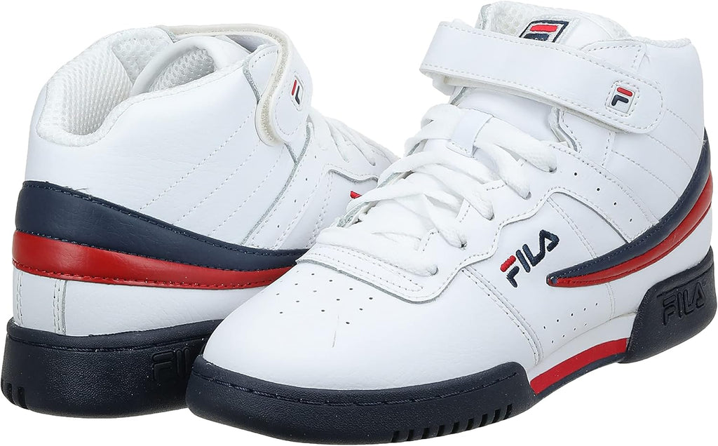 White/Navy/Red Fashion Sneaker T9475