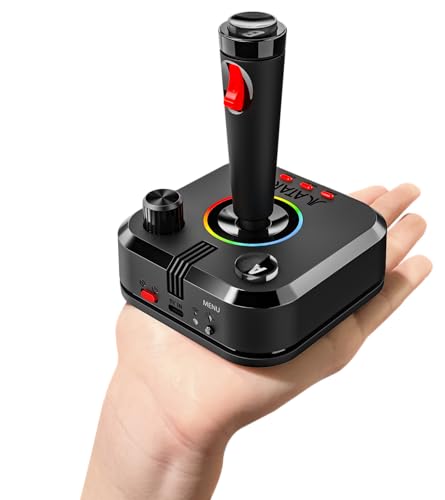 Retro Video Game Console with 200+ Games, Wireless Joysticks, RGB LED Lights T242