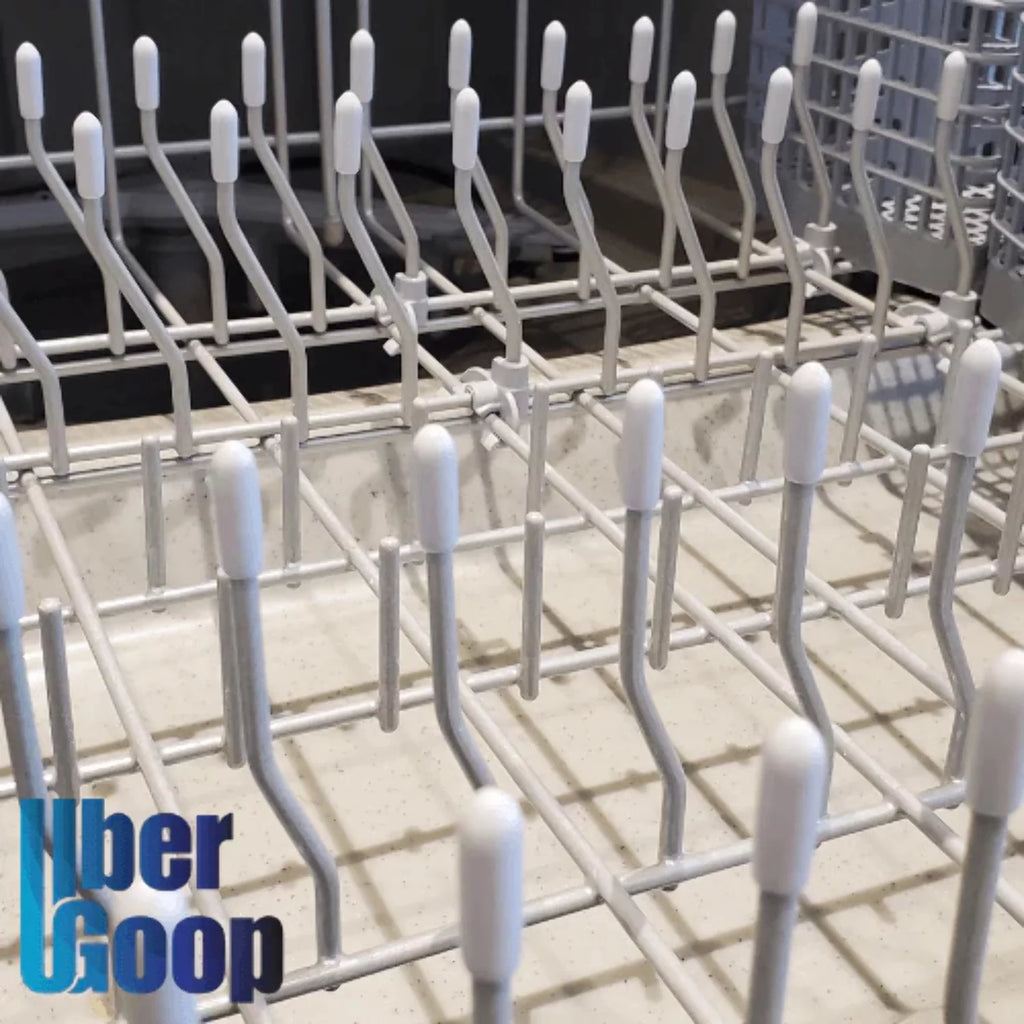 White Dishwasher Rack Repair Coating Kit with 100 Capsules 1 oz T134