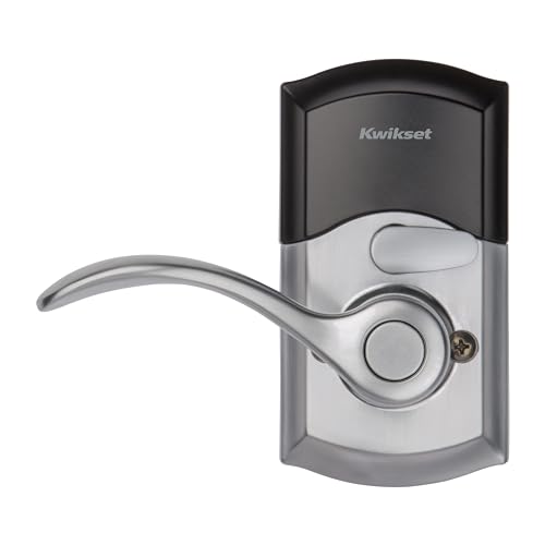 Satin Nickel Electronic Keyless Door Lock with Handle O842