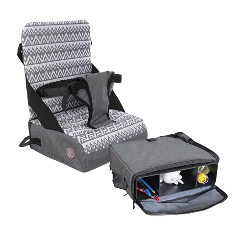 Travel Booster Seat with Storage Compartment H319