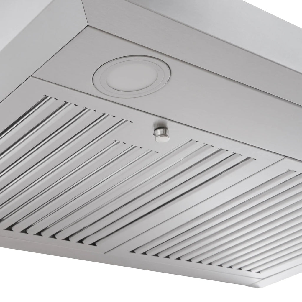 30" 350cfm 3 Speed Wall Mount Range Hood Stainless Steel C385