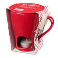 Red Mini Chocolate Fondue Set O30534