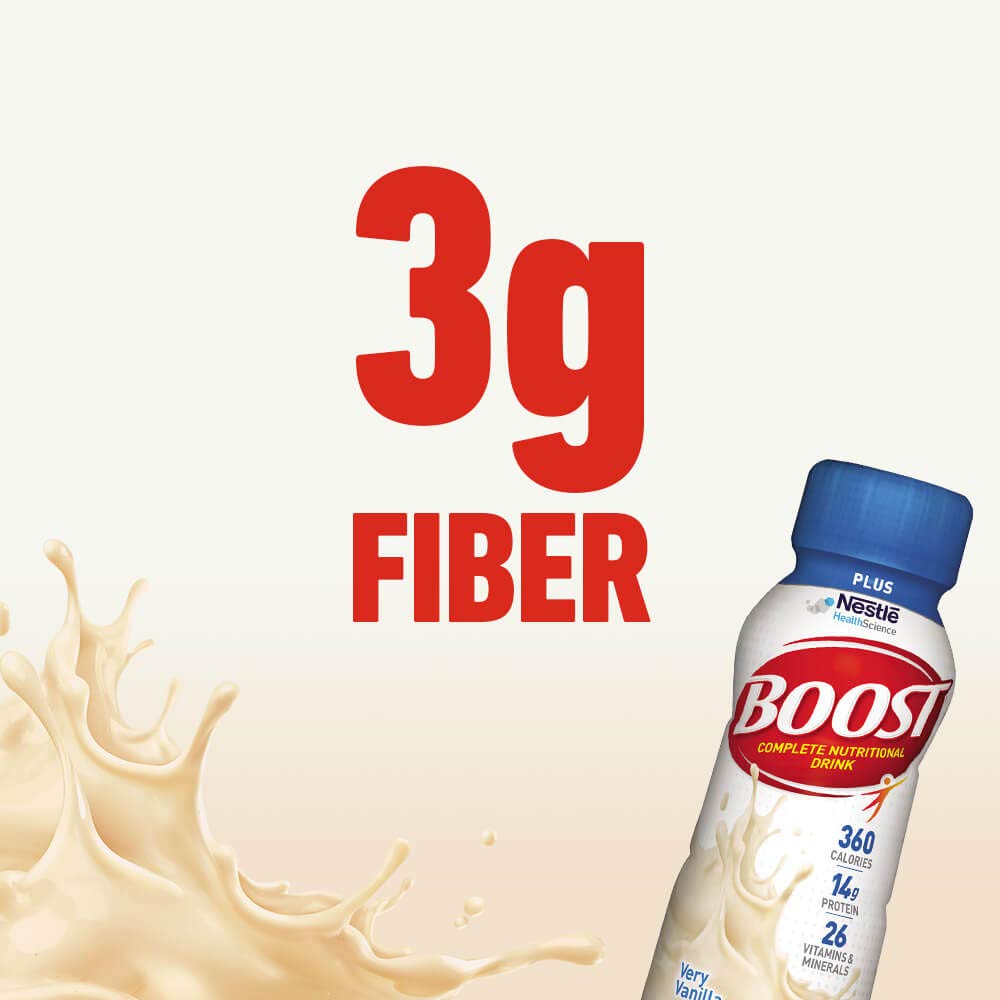 Very Vanilla 8 fl oz Bottle 12 Pack Nutritional Drink N831498