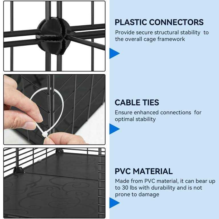 2-Tier Indoor Cat Cage Pet Playpen N36206