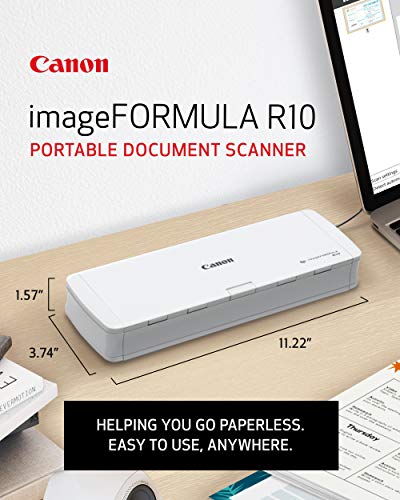 Portable Document Scanner with Document Feeder T65408