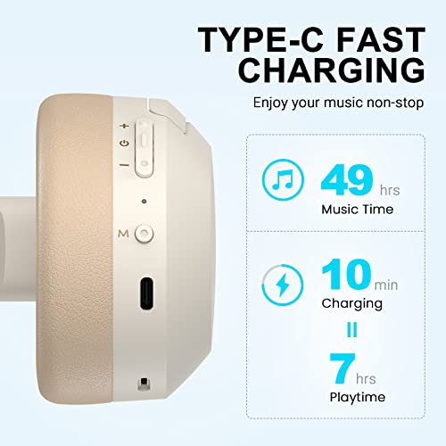 Active Noise Cancelling Wireless Over Ear Headphones, Grey Q93145