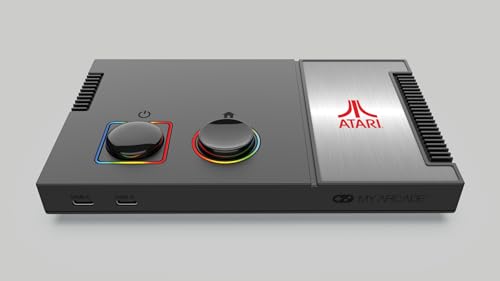 Retro Video Game Console with 200+ Games, Wireless Joysticks, RGB LED Lights T242