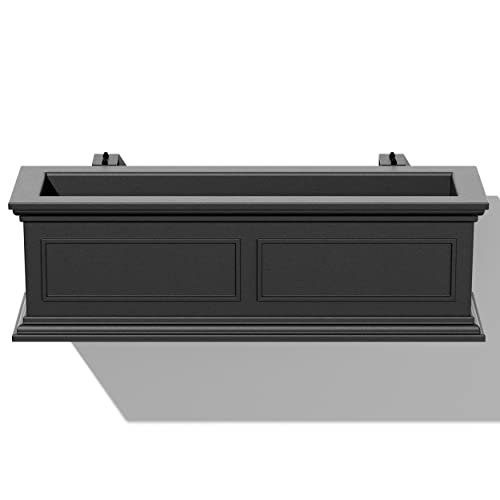 Plastic Rectangular Railing Planter E69155