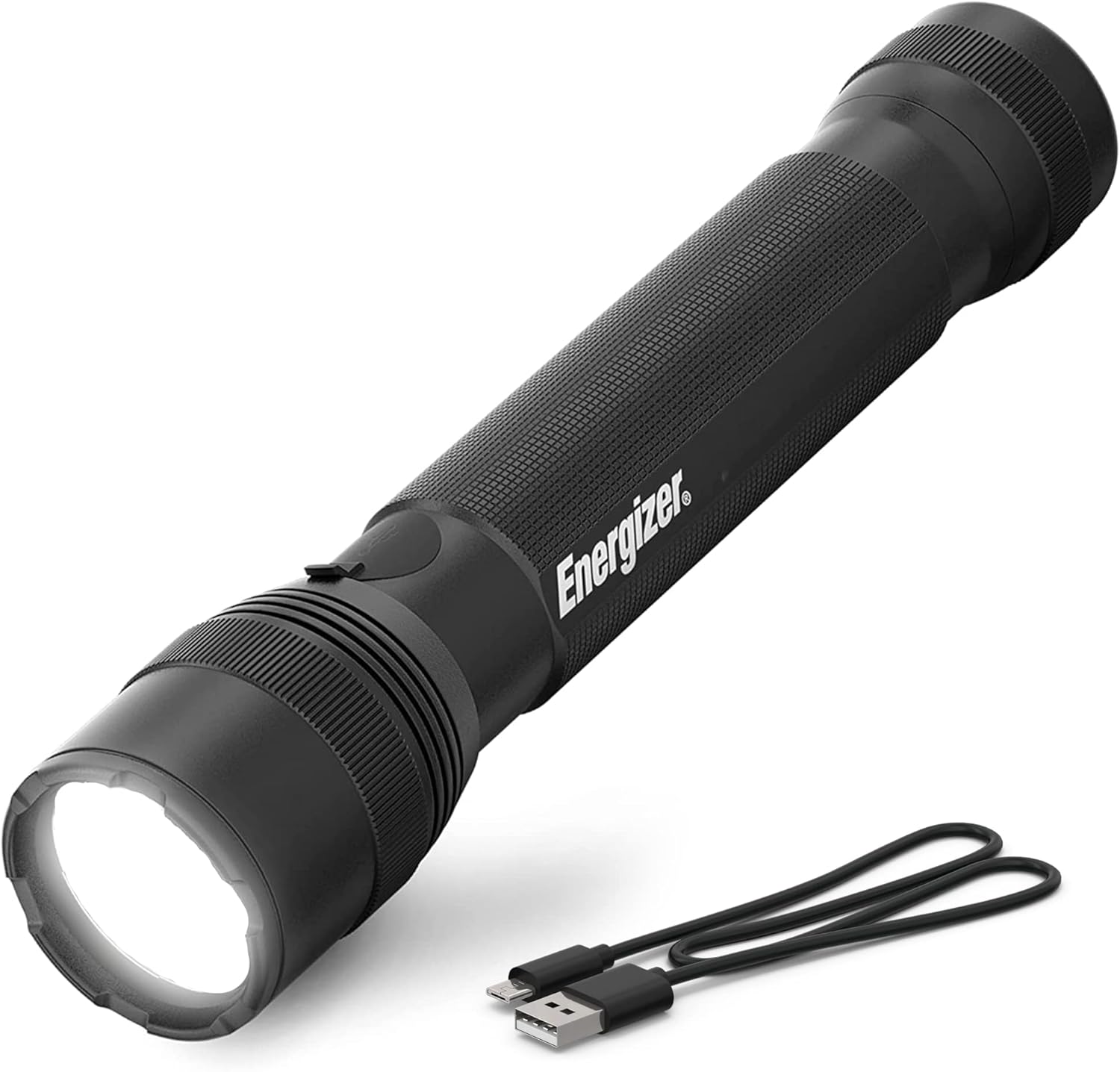 Black LED Tactical Rechargeable Flashlight I3343