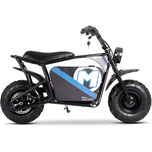 48v 1000w Electric Mini Bike Black U55849
