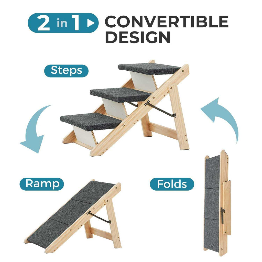 Wooden Pet Stairs F460