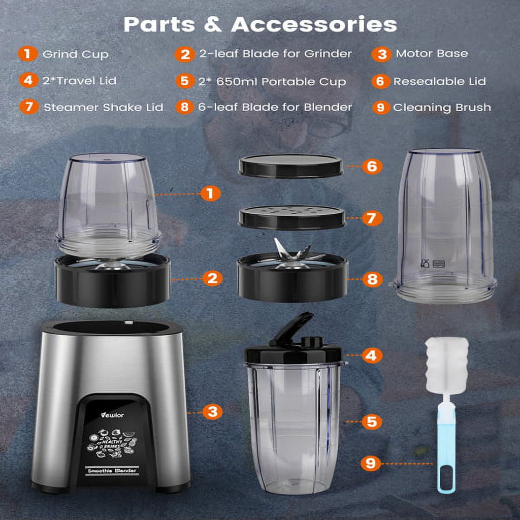 11 Pieces Smoothie Blender L6444