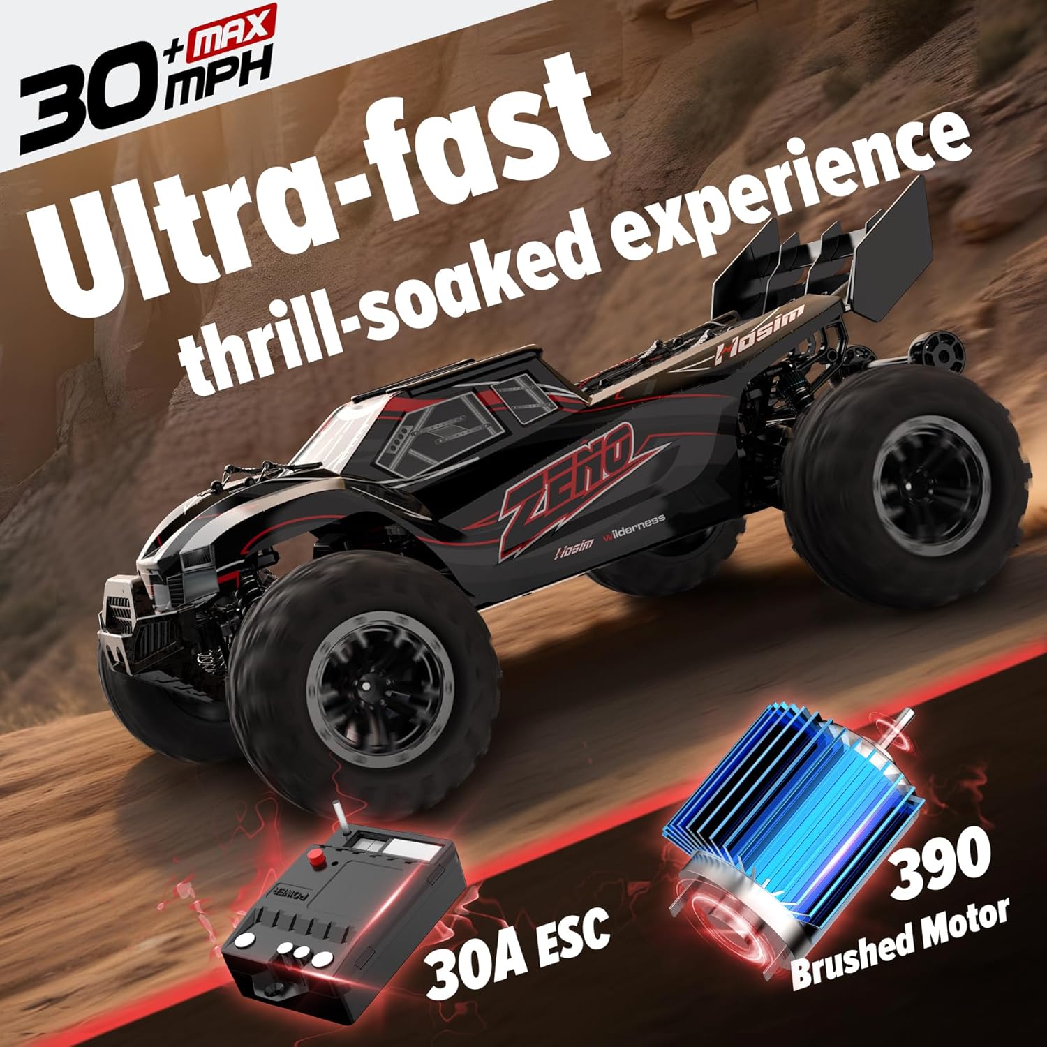 1:10 Brushless RC Truck B9809