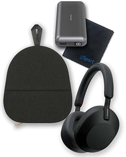 Wireless Noise Cancelling Over Ear Headphone (Black) I499