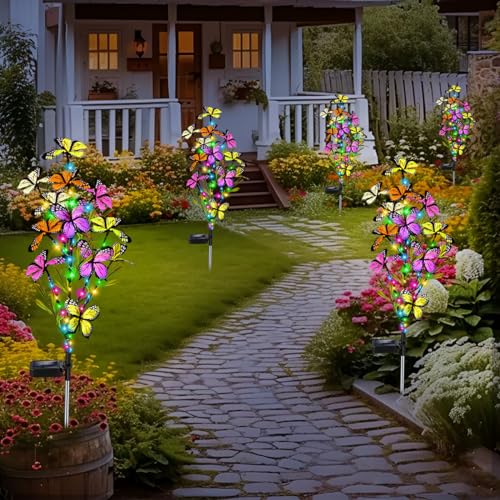 2 Pack Solar Butterfly Tree Lights S523