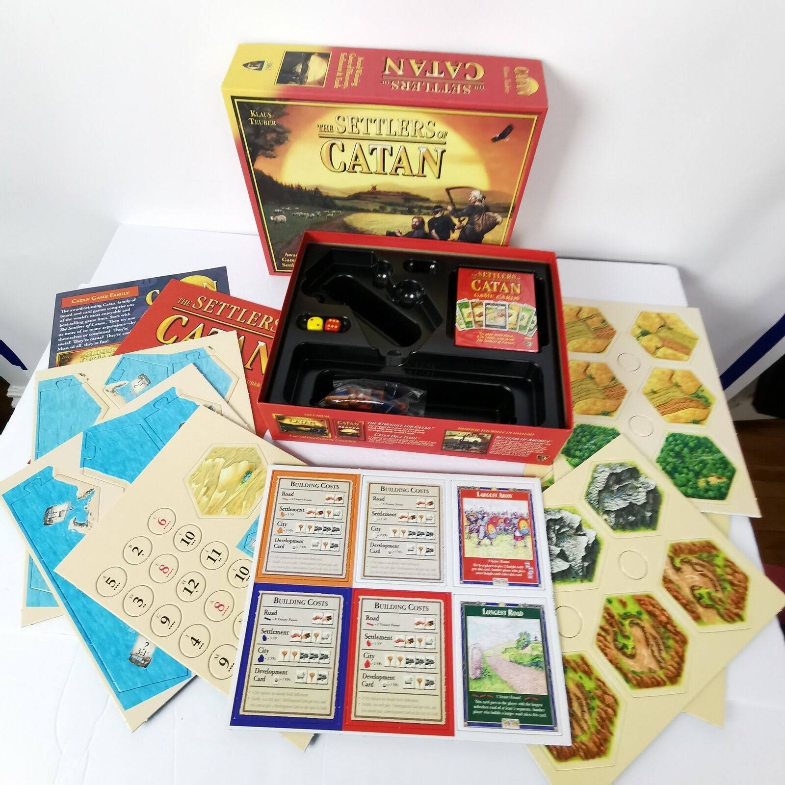 Settlers of Catan Board Game N7648