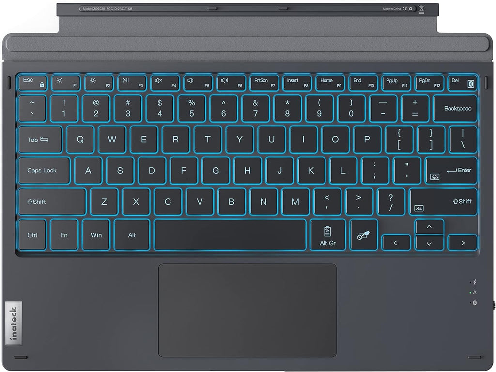 Gray Bluetooth Backlit Keyboard Pack of 2 O6885