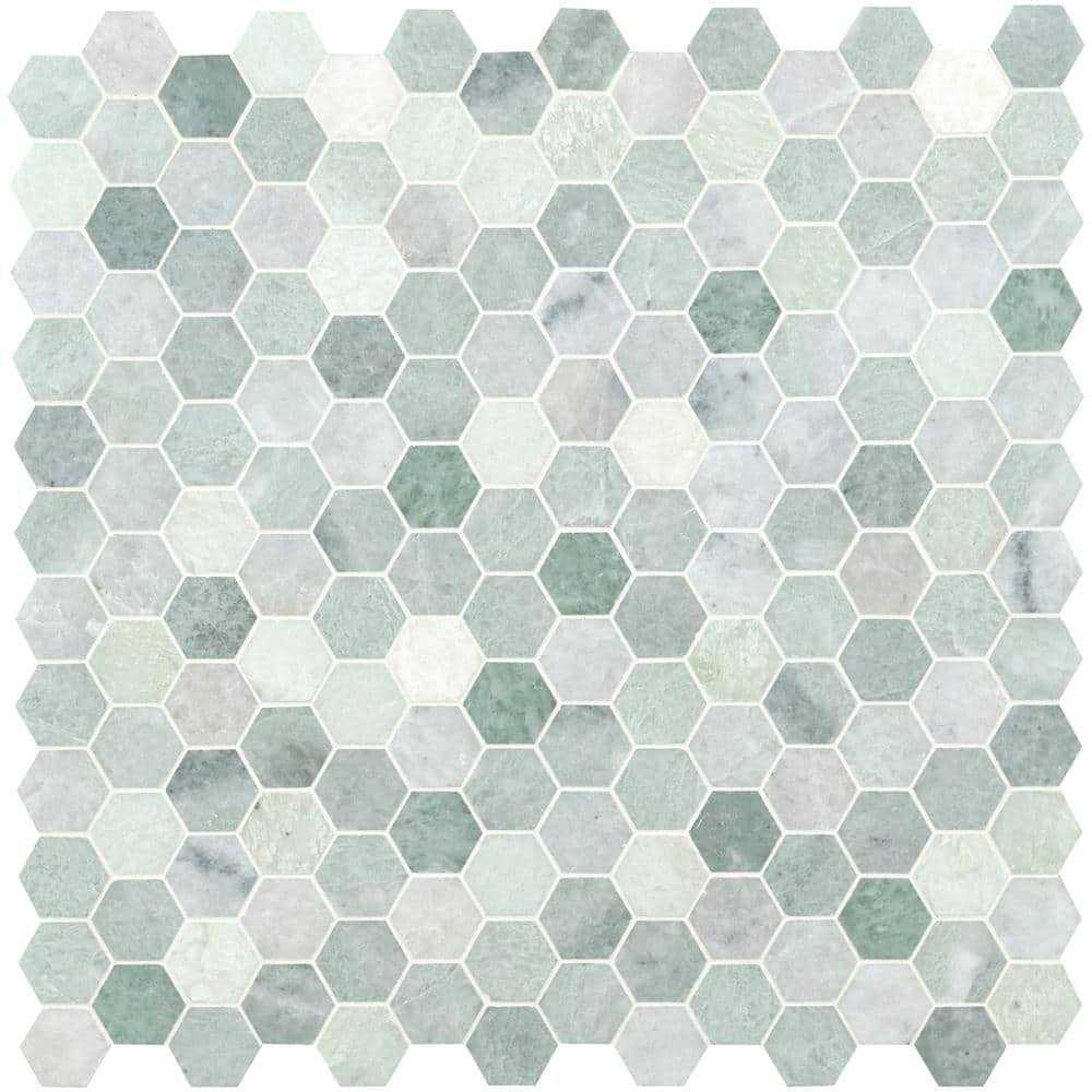 Hexagon Marble Floor and Wall Tile G614261