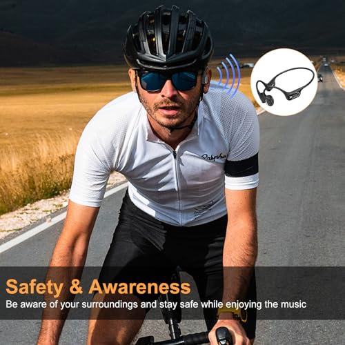 IP68 Waterproof 32GB MP3 Player Bone Conduction Headphones (Black) W6383