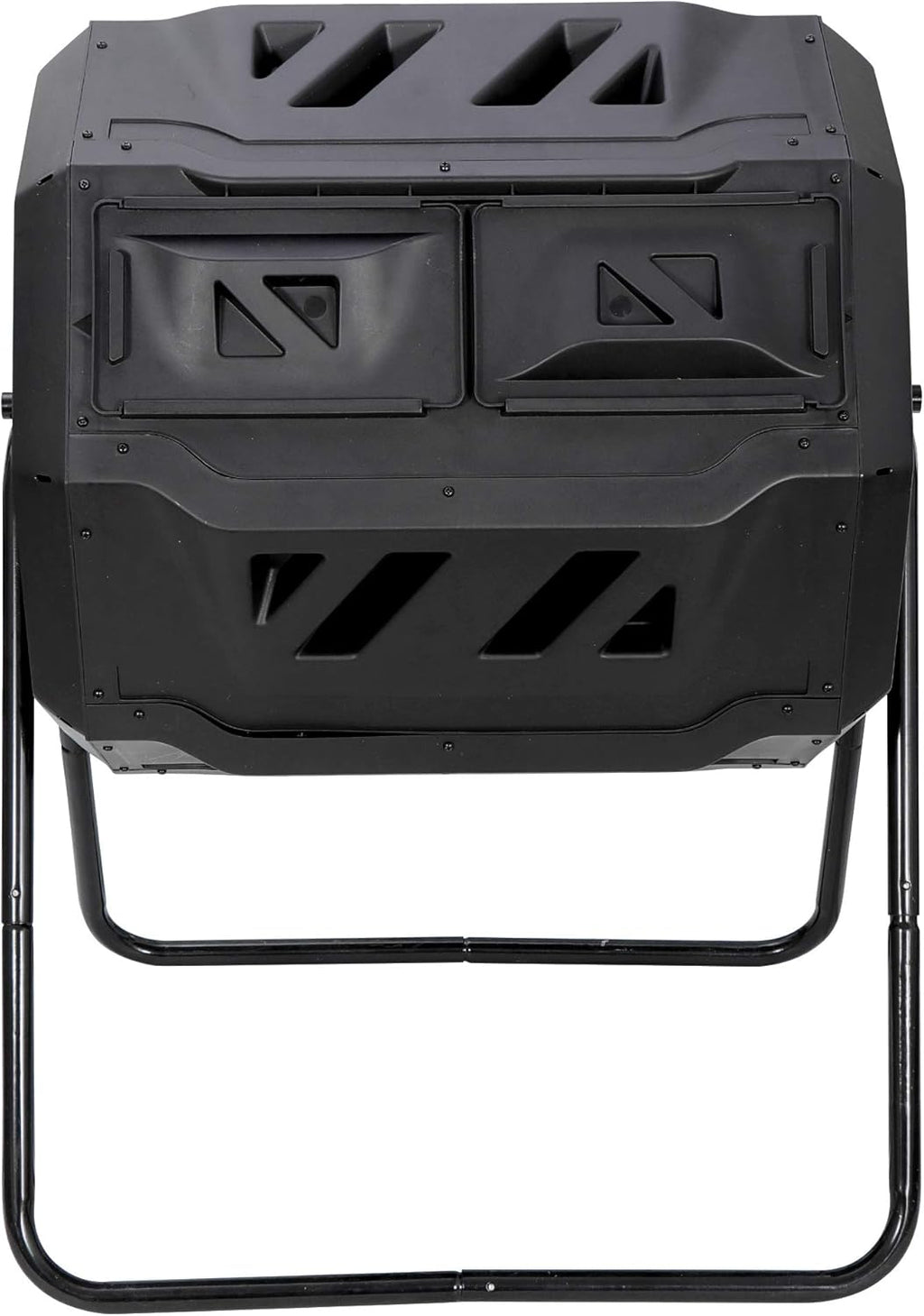 43 Gallon Dual Rotating Chamber Compost Tumbler Z3607