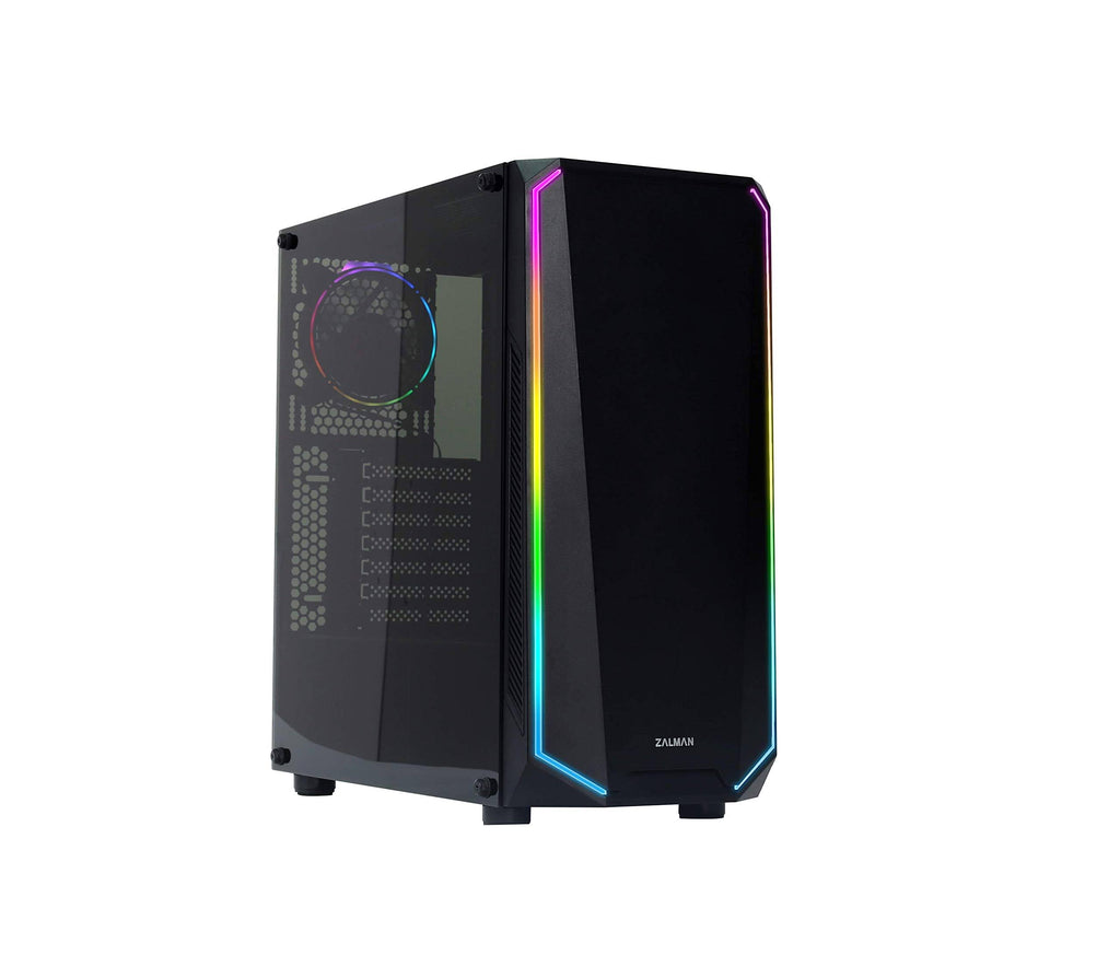 ATX Mid-Tower Case with Tempered Glass D529273