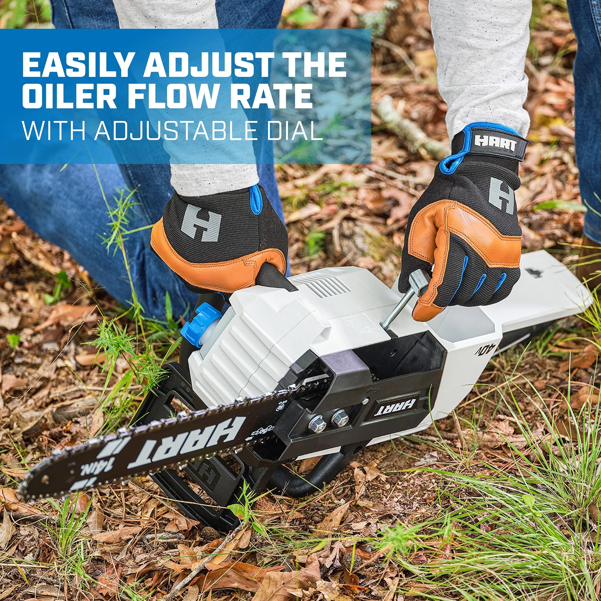 40-Volt 14-inch Battery-Powered Brushless Chainsaw Kit X2414