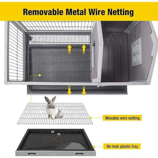Rabbit Hutch Bunny Cage G87607