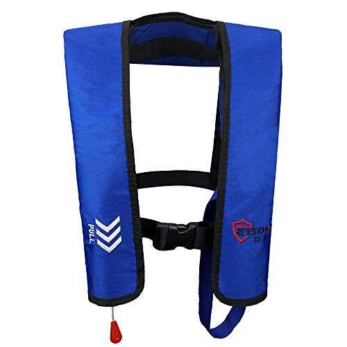 Blue Auto Inflatable Life Jacket U369