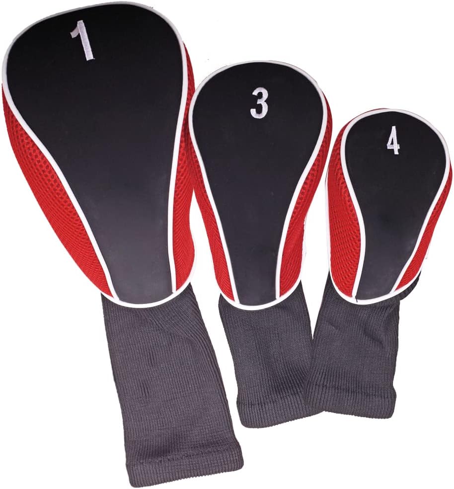 12 Piece Black Red Golf Package W73086