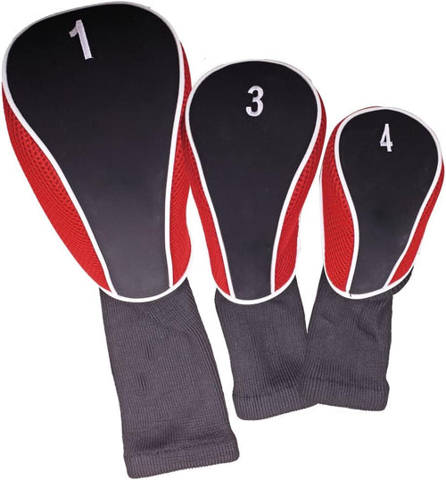 12 Piece Black Red Golf Package W73086