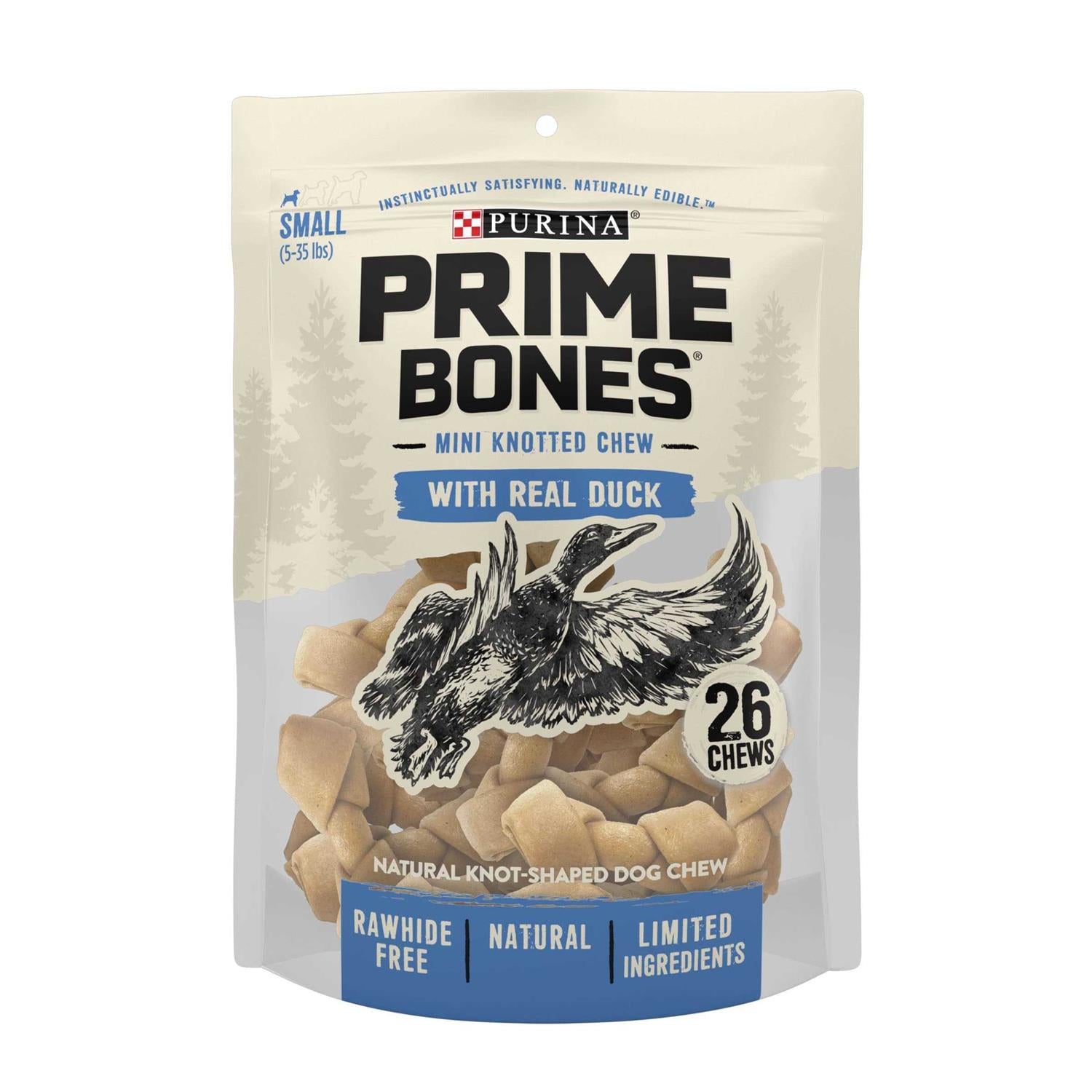 Mini Knotted Chews Rawhide Free Natural Dog Treats Z551