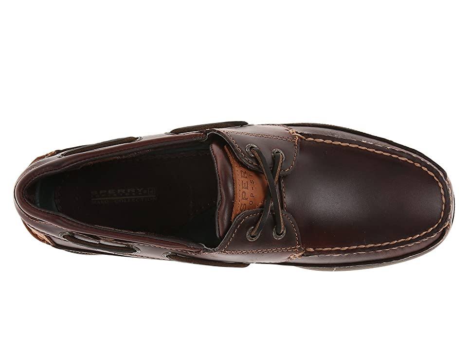 Amaretto Men's 2-Eye Canoe Moc Shoes F505465