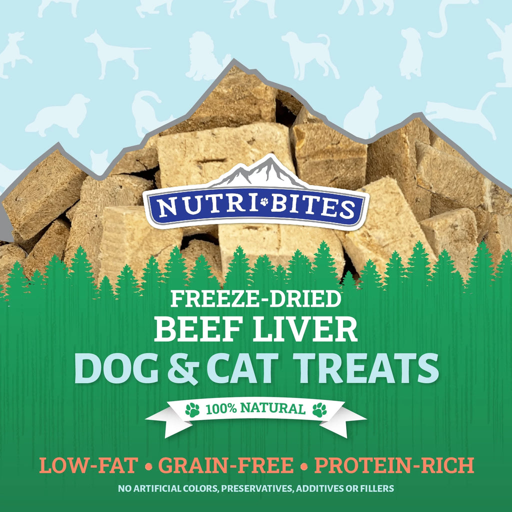 3 Pack Freeze Dried Beef Liver Pet Treat 17.6oz P3281