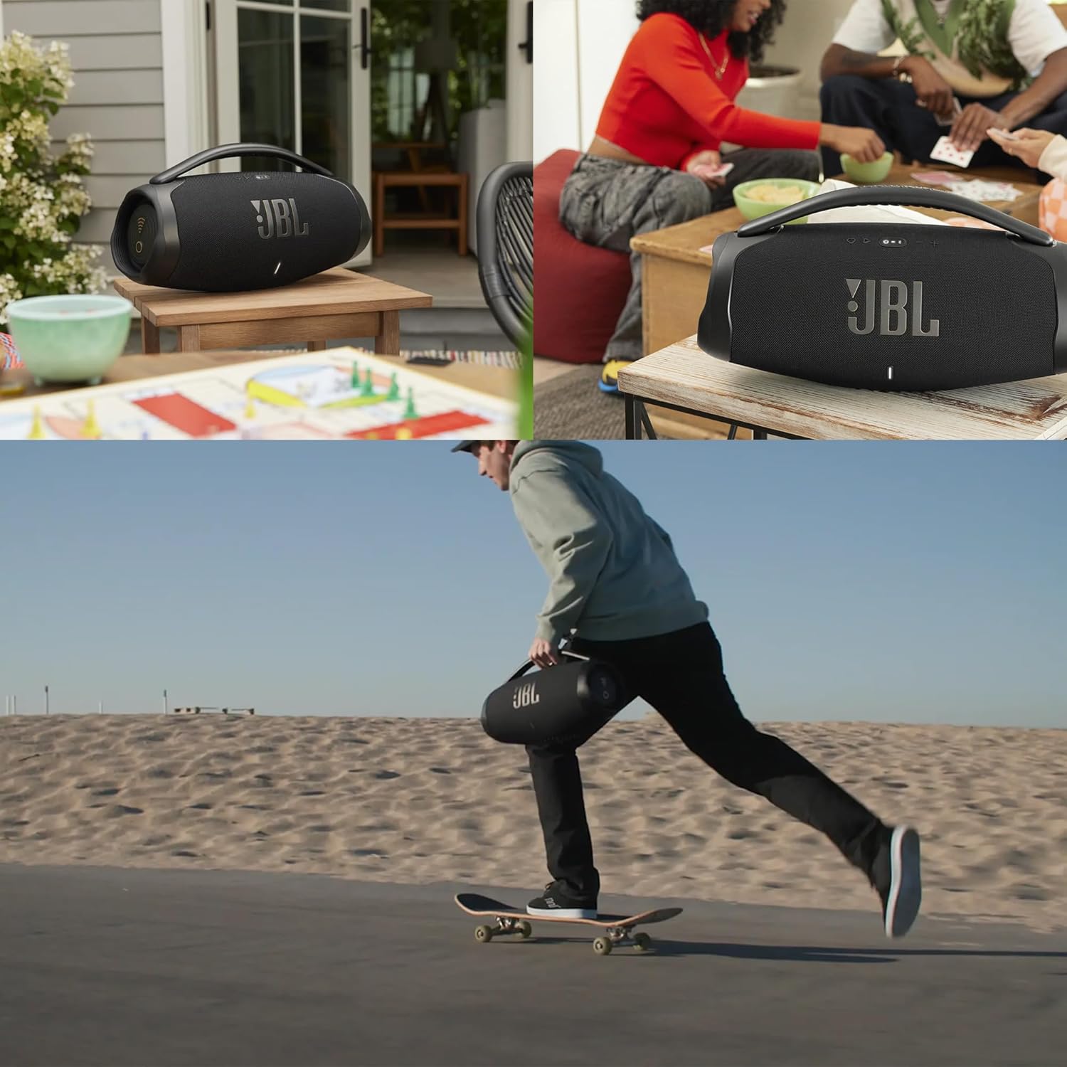 Black Wireless Bluetooth Portable Speaker M63207