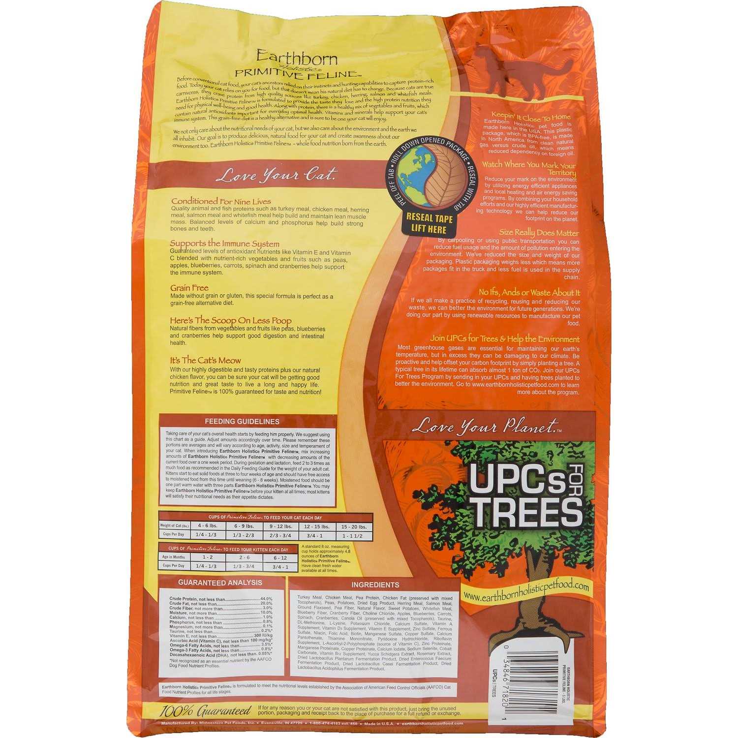 Primitive Feline Dry Food Y955335
