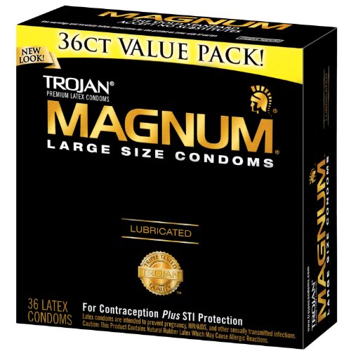 Magnum Thin Lubricated Condoms, 3 Count Y9633