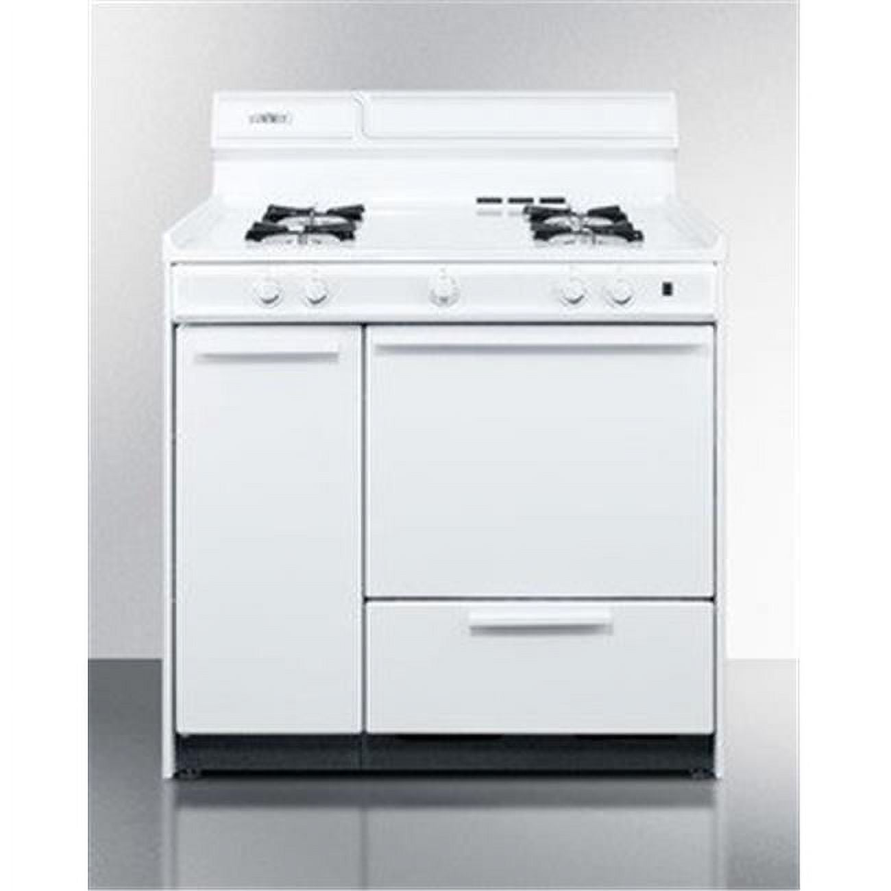 White Gas Freestanding Range D5180