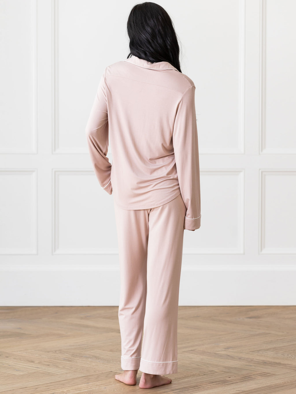 Women's Bamboo Stretch-Knit Long Sleeve Pajama Top - Last Chance