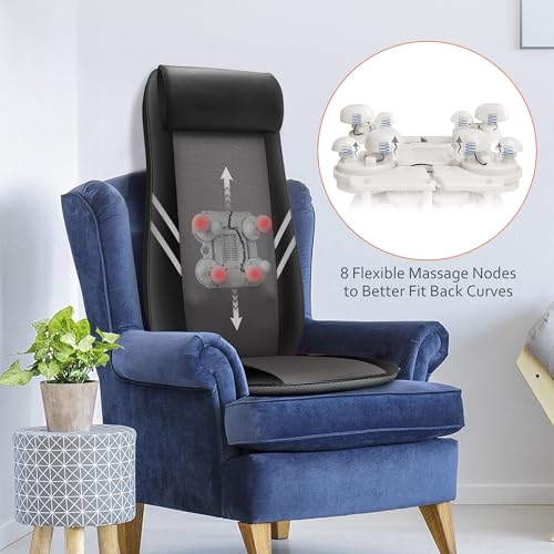 Shiatsu Massage Cushion with Heat Kneading Back Massager R4811