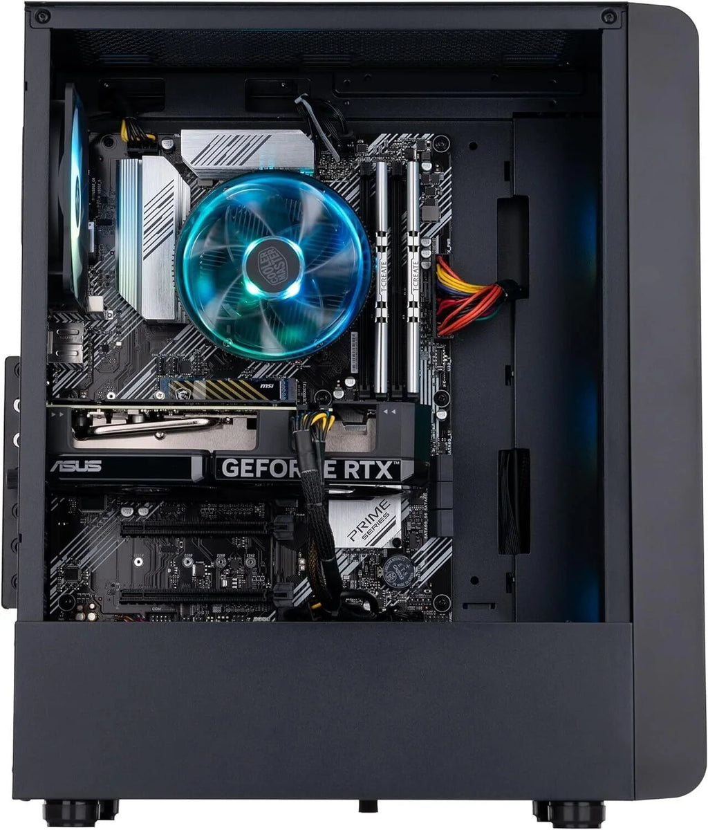 AMD Ryzen 7 5700X GeForce RTX 4060 Ti 8G 32GB DDR4 3200MHz 1TB M.2 NVMe SSD Gaming PC K7128