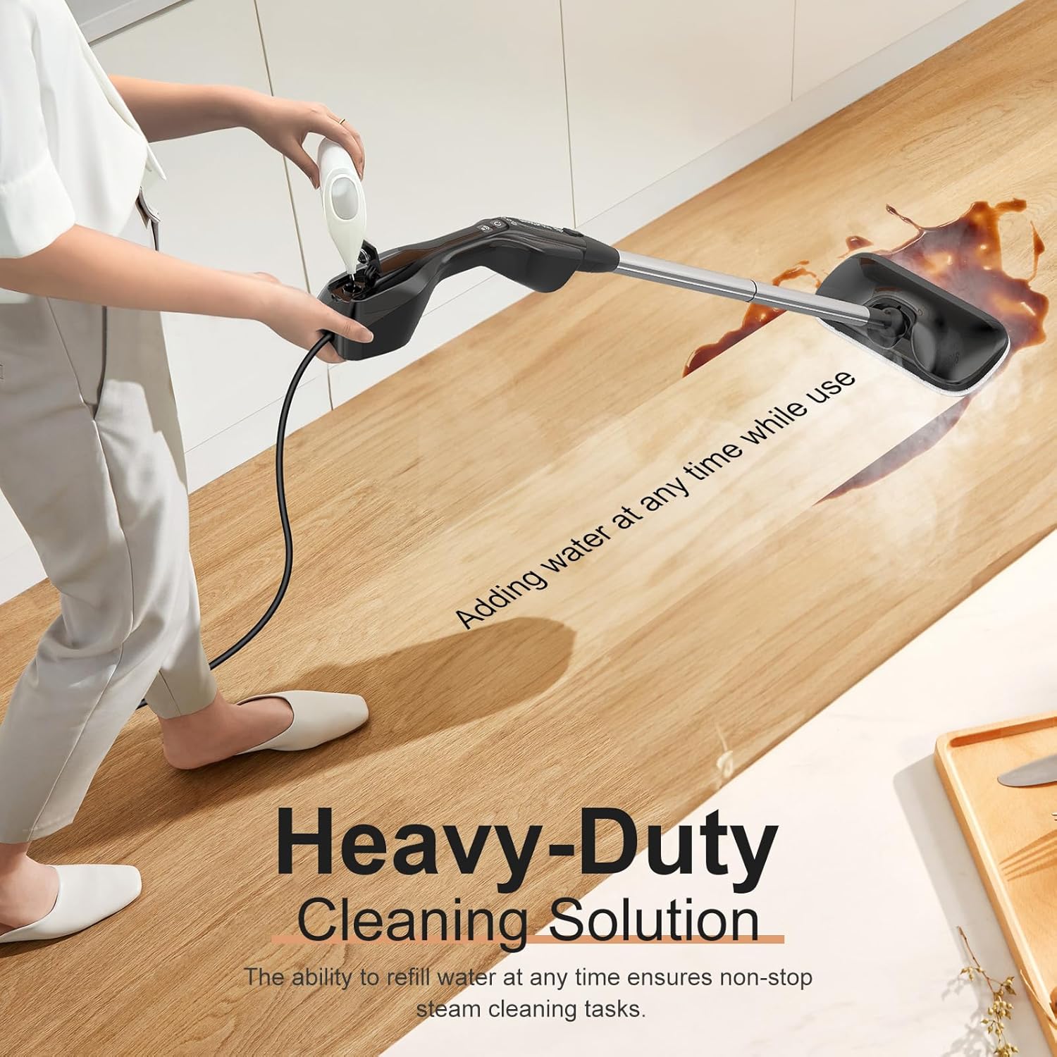 17 Accessories Steam Mop V700233