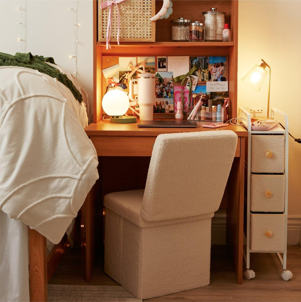 Collapsible Storage Ottoman Chair H7136