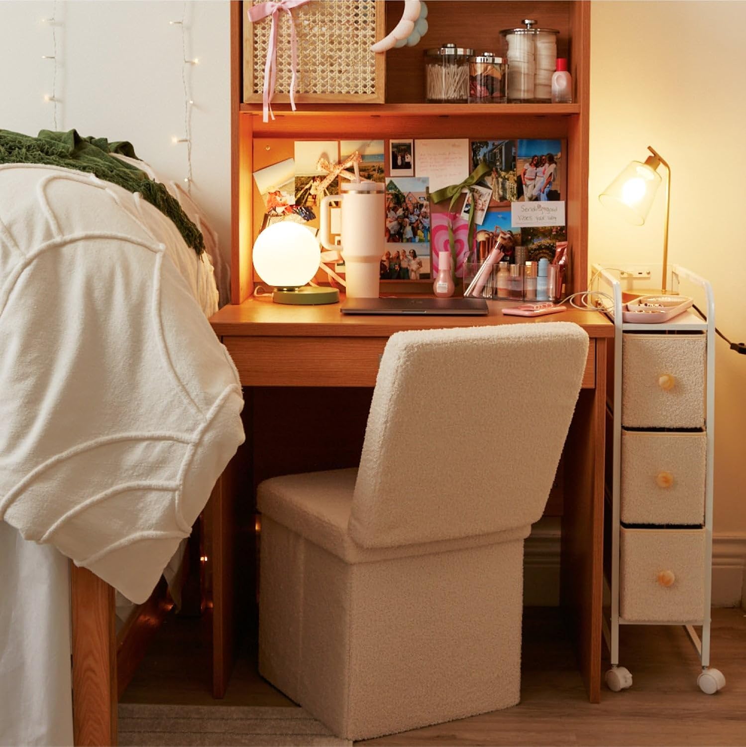Collapsible Storage Ottoman Chair H7136