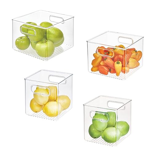 Recycled Plastic Storage Bin with Handles G85824