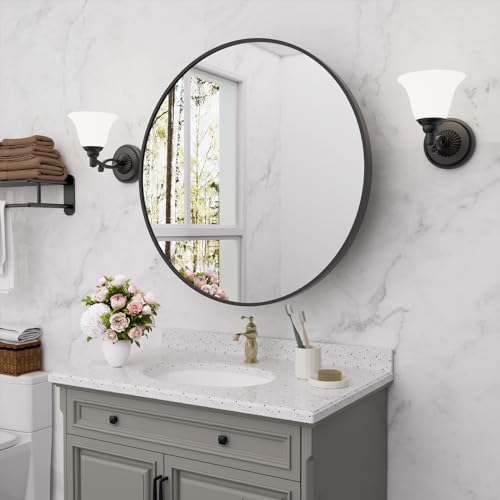 Gold Metal Framed Recessed Bathroom Medicine Cabinet with Beveled Mirror 16x24 inch S666600